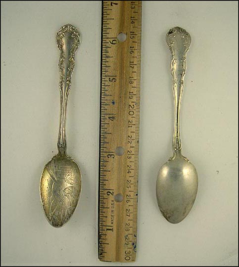 Panning Gold Souvenir Spoon MAIN