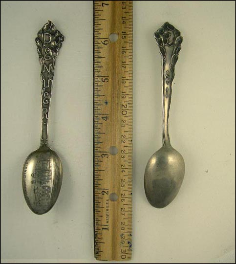 Auditorium, Denver, Colorado Souvenir Spoon MAIN