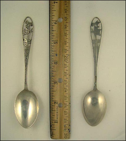 Colorado, Cut Out Flowers, Colorado Souvenir Spoon MAIN