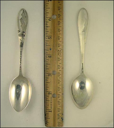 Cut Out Rocky Mountain National Park, Colorado Souvenir Spoon MAIN