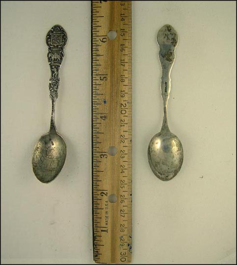 Colorado State Seal, Donkey, Colorado Souvenir Spoon MAIN