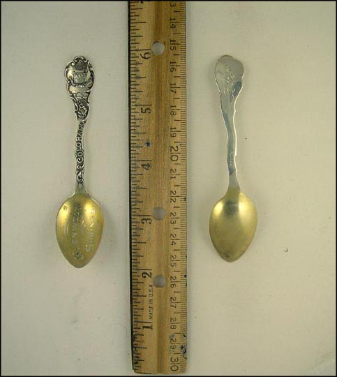 State Seal, Glenwood Springs, Colorado Souvenir Spoon MAIN