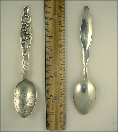 Building, Boston, Massachusetts Souvenir Spoon MAIN