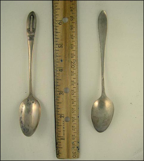 Bunker Hill, Boston, Massachusetts Souvenir Spoon MAIN