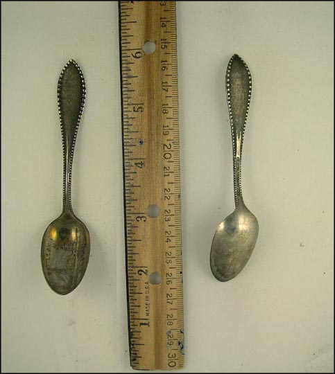 Battleship, Boston, Massachusetts Souvenir Spoon MAIN