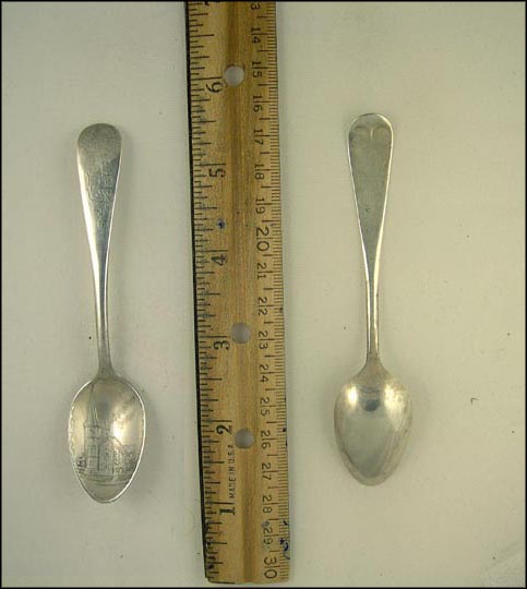 Congressional Church, North Adams, Massachusetts Souvenir Spoon MAIN