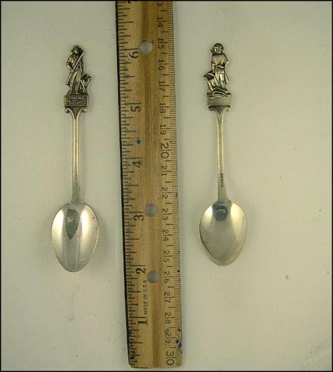 Man, Concord, Massachusetts Souvenir Spoon MAIN