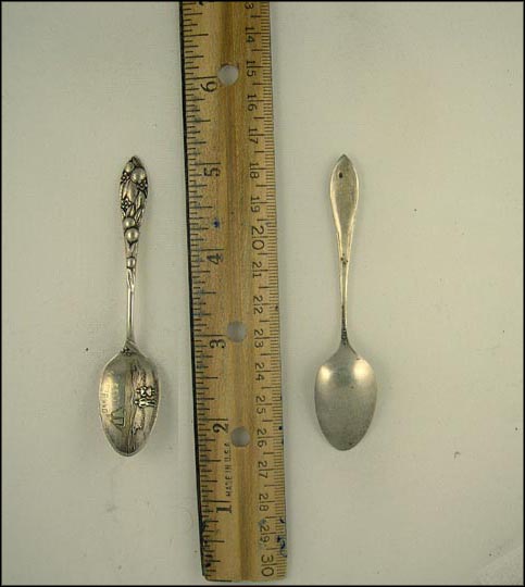People Watching Ship, Oak Bluffs, Massachusetts Souvenir Spoon MAIN