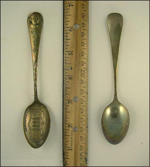 The White House, Washington, Washington, District of Columbia Souvenir Spoon MAIN