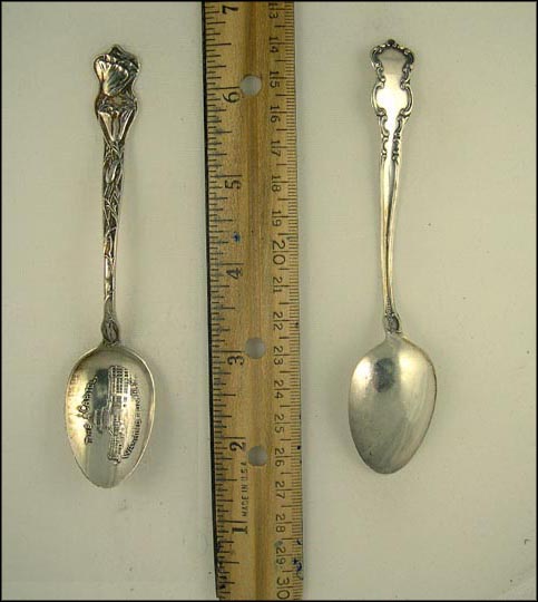 The Capitol, Washington, District of Columbia Souvenir Spoon MAIN