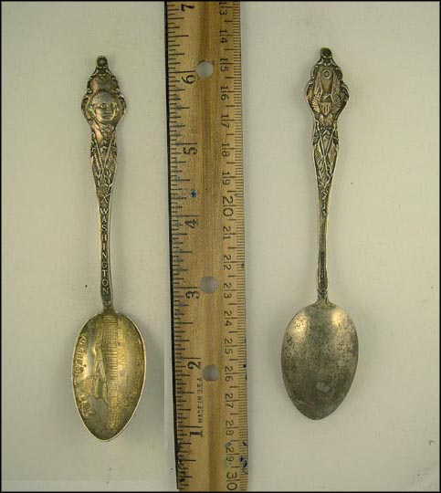The Capitol, George Washington, Washington, District of Columbia Souvenir Spoon MAIN