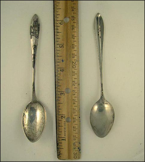 The Capitol, Washington, District of Columbia Souvenir Spoon MAIN