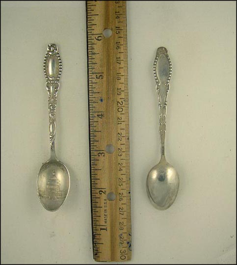 The Capitol, Washington, District of Columbia Souvenir Spoon MAIN