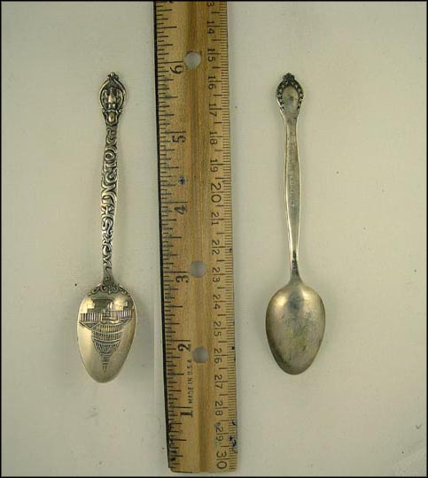 The Capitol, Washington, District of Columbia Souvenir Spoon MAIN