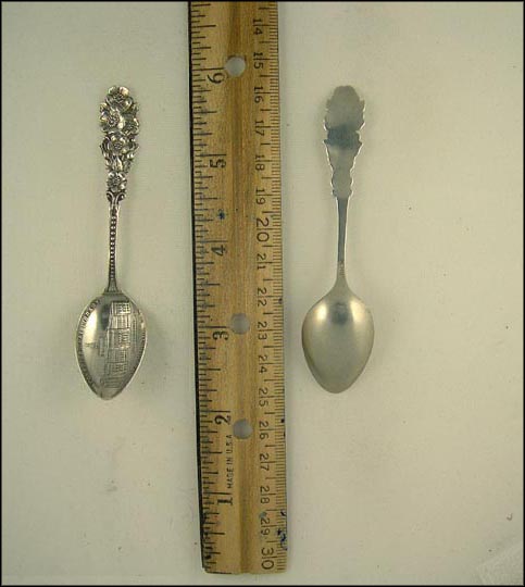 Congressional Library, Washington, District of Columbia Souvenir Spoon MAIN