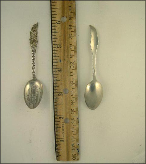The Capitol, Washington, District of Columbia Souvenir Spoon MAIN