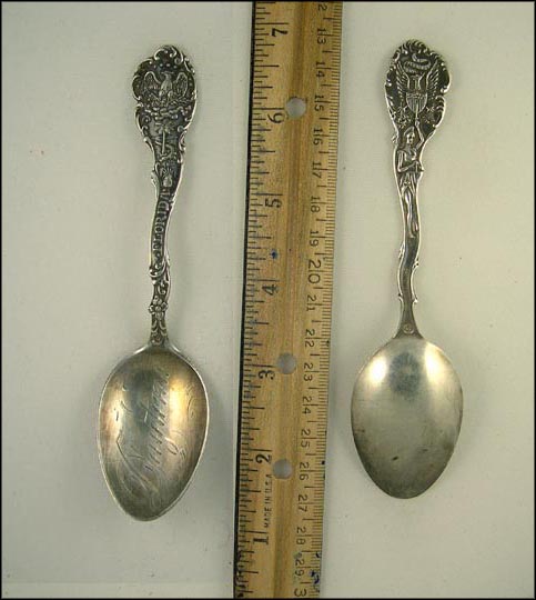 State Seal, Daytona Beach, Florida Souvenir Spoon MAIN