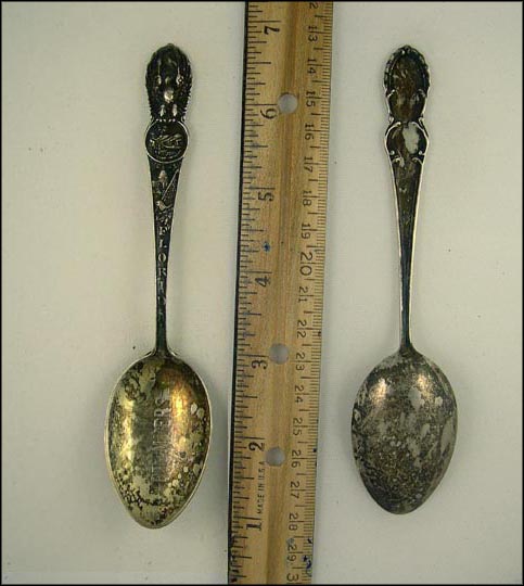 State Seal, Fort Myers, Florida Souvenir Spoon MAIN
