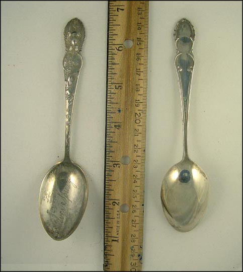 State Seal, Silver Springs, Florida Souvenir Spoon MAIN
