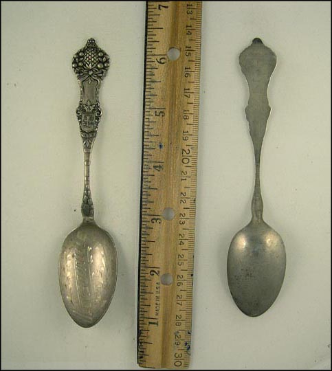 City Seal, Pineapple, Jacksonville, Florida Souvenir Spoon MAIN
