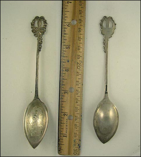 Cut Out Handle, Pensacola, Florida Souvenir Spoon MAIN