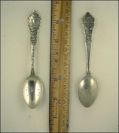 State Seal, State Capitol, Oranges, Miami, Florida Souvenir Spoon MAIN