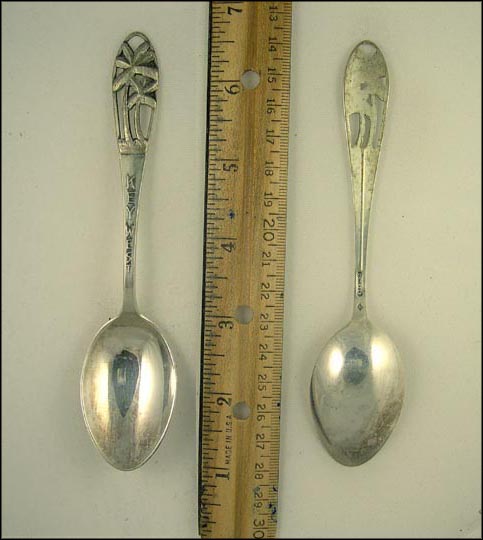 Cut Out Palm Trees, Key West, Florida Souvenir Spoon MAIN
