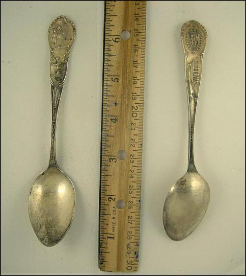 State Seal, Old Slave Market, City Seal, St. Augustine, Florida Souvenir Spoon MAIN