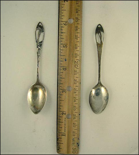 Florida, Cut Out Palm Trees, Florida Souvenir Spoon MAIN