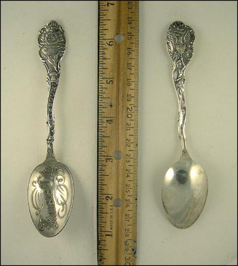 State Seal, Kansas City, Missouri Souvenir Spoon MAIN