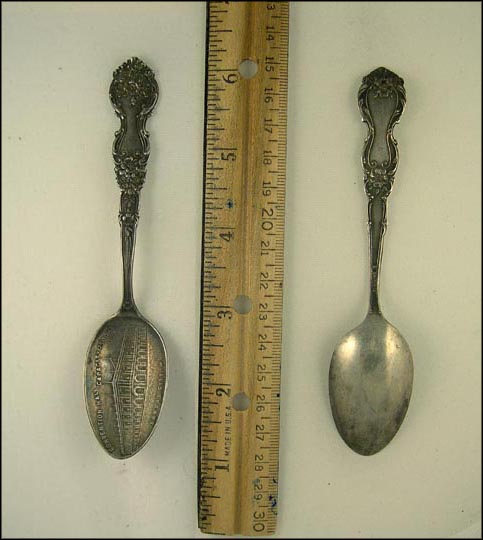 Convention Hall Capacity 25000, Kansas City, Missouri Souvenir Spoon MAIN