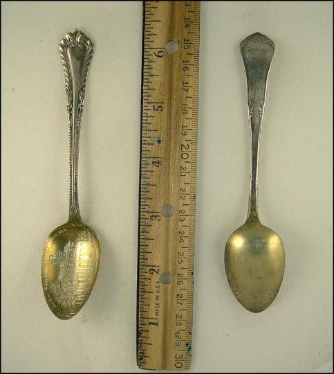High School, California, Missouri Souvenir Spoon MAIN
