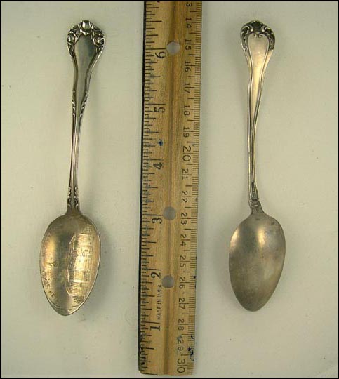 High School, Monett, Missouri Souvenir Spoon MAIN
