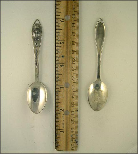 Missouri Cut Out State Seal, Missouri Souvenir Spoon MAIN