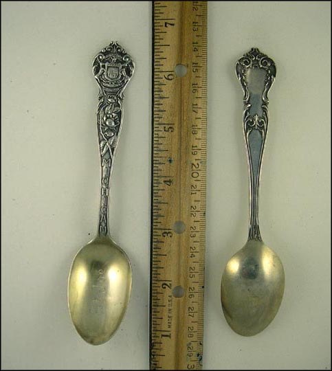 Michigan State Seal, Michigan Souvenir Spoon MAIN