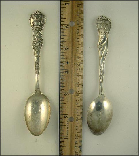 State Seal, Mackinac Island, Michigan Souvenir Spoon MAIN