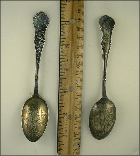 State Seal, Mackinac Island, Michigan Souvenir Spoon MAIN