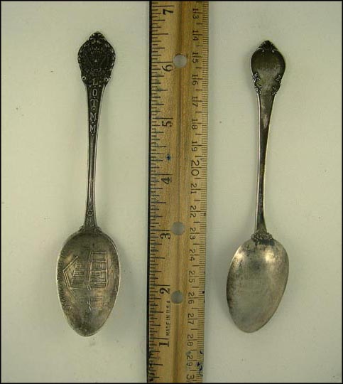 Mother Ward Home March 24th 1886... Souvenir Spoon MAIN