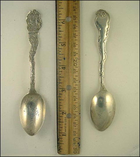 State Seal, Ann Arbor, Michigan Souvenir Spoon MAIN