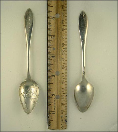 Methodist Church, St. Louis, Michigan Souvenir Spoon MAIN