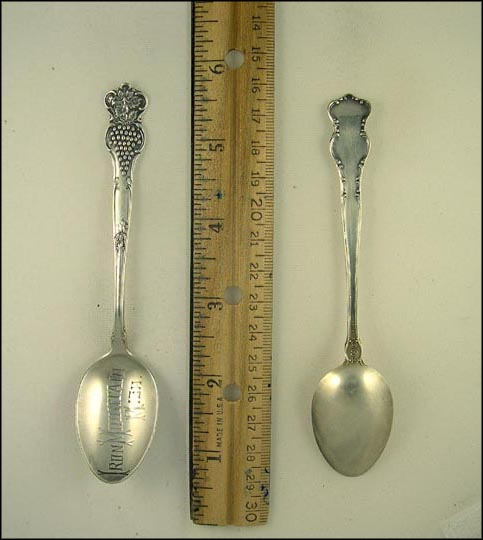 Iron Mountain, Michigan Souvenir Spoon MAIN