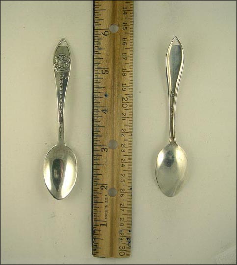 State Seal, Cut Out, Frankenmuth, Michigan Souvenir Spoon MAIN