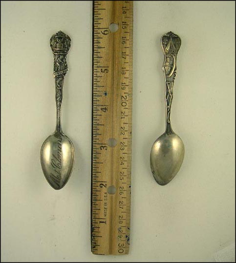 State Seal, Mt. Clemens, Michigan Souvenir Spoon MAIN