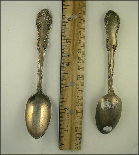1893, Los Angeles, California Souvenir Spoon MAIN