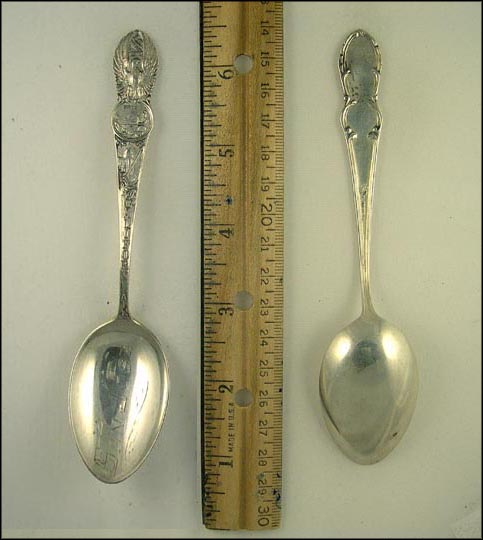 State Seal, San Jose, California Souvenir Spoon MAIN
