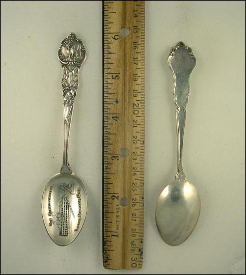 The Auditorium, Animals, Long Beach, California Souvenir Spoon MAIN