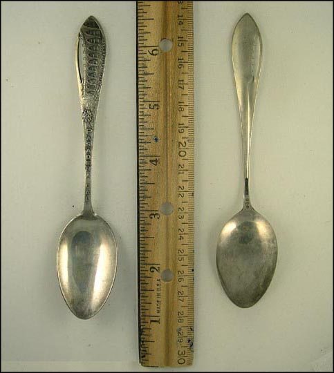 Cut Out Arroyo Seco Bridge, Pasadena, California Souvenir Spoon MAIN