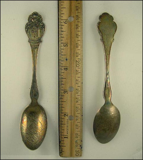 San Gabriel Mission 1771, Los Angeles, California Souvenir Spoon MAIN