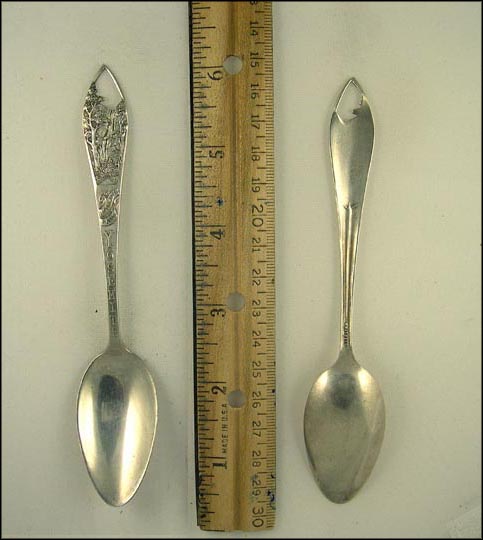 Yosemite, Cut Out Yosemite Falls , California Souvenir Spoon MAIN