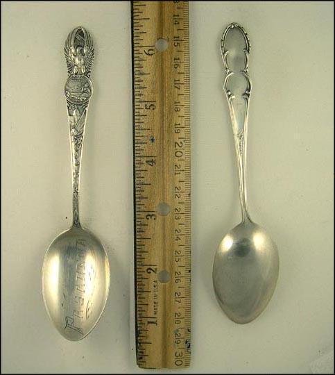 State Seal, Pasadena, California Souvenir Spoon MAIN
